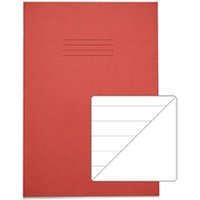 Rhino A4 Exercise Books - Plain & 15mm Ruled (Pack of 50)