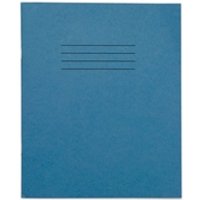 Exercise Book 12mm Ruled 205x165mm Dark Blue 48 Page Pack 10