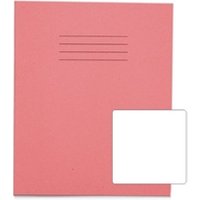 RHINO 8 x 6.5 Exercise Book 80 Page, Pink, B Pack of 10 PVEX544-15-4