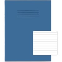 RHINO 9 x 7 Exercise Book 80 Page Light Blue F8 Carton of 100 Books