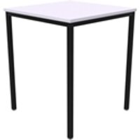 Fully Welded Classroom Table 600x600x710 White