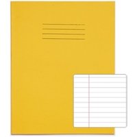 RHINO 9 x 7 Exercise Book 48 Page Yellow F8M Carton of 100 Books
