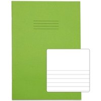 Exercise Book Top Blank Bottom 8mm Ruled A4 F8 64 Page Light Gre