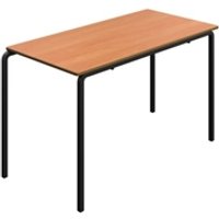 Crush Bent Frame Table 1200X600X710 Beech