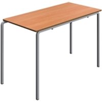 Crush Bent Frame Table 1200X600X760 Beech