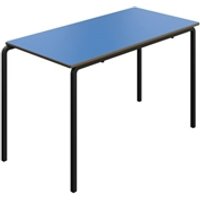 Crush Bent Frame Table 1200X600X710 Blue