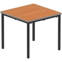 Flat Pack Classroom Table 600x600x530 Beech
