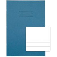 Exercise Book Top Blank Bottom 13mm Ruled A4 F13 Light Blue 64