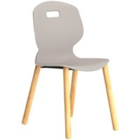 Arc Wooden Four Leg Chair 5 Age 11 14 Years Years Grey