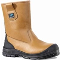 Rock Fall ProMan PM104 Chicago Rigger Safety Boot Tan 16 PM104016