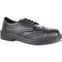 Rock Fall ProMan TC500 Brooklyn Brogue Safety Shoe Black 13 TC500013