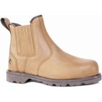 Rock Fall RF207 Bale Chelsea Safety Boot Brown 9 RF207009 RF09812