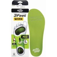 Rock Fall Activ-Step 3Feet Work Footbeds Mid Green Large 3FW001ML