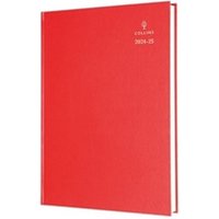 Euroffice Enjoy 94% Discount on Collins A4 Academic Diary for 20252026 in Red