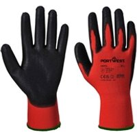 Portwest Red PU Glove 2XL RedBlk Pack of 12 POW29257