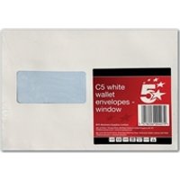 UK Office Direct Get 66% Discount on Pack of 25 Premium C5 Window Envelopes 80gsm