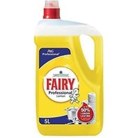Fairy Pro Washing Up Liquid Lemon 5L - Cleaning Fluids - Washing Up Liquid