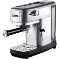 Ariete Metal Slim Espresso Coffee Maker Brushed Stainless Steel AR1380