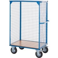 Heavy Duty Platform Truck with 3 Mesh Sides 500kg Capacity DT603Y