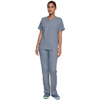 Cherokee Unisex Scrub Top Grey 5XL CH4700GREY5XL WIS28341