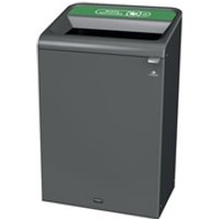 Rubbermaid Configure Container with Mixed Recycling Label 125L Green