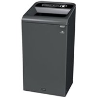 Rubbermaid Configure Container with General Waste Label 87L Black