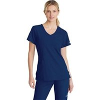 Skechers Womens V-Neck Scrub Top Navy 3XL SK102NAVY3XL WIS12760