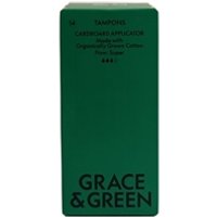 Grace and Green Organic Cotton Applicator Tampons Super (Pack of 14) Grace and Green Organic Cotton Applicator Tampons Super (Pack of 14)