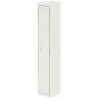 Qube Locker 1 Door 1800mm High White QS2082