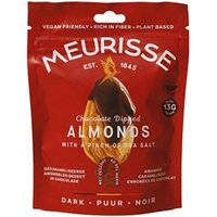 Meurisse Dark Chocolate Covered Almonds 100G Pack of 12