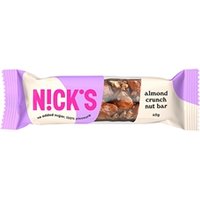 NCks Vegan Nut Bar Almond Crunch 40G Pack of 12