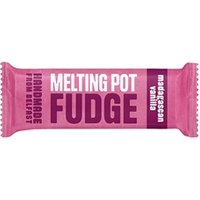 Melting Pot Fudge Madagascan Vanilla 50G Bar Pack of 15