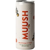 Muush Blood Orange and Ginger Drink 250ml (12 Pack)