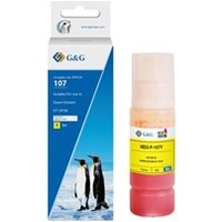 G+G Compatible Epson 107 Yellow Ink Bottle C13T09B440