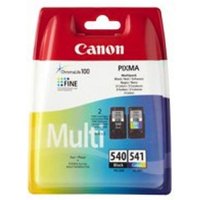Canon OEM PG-540 CL-541 Black and Colour Ink Cartridge Multipack