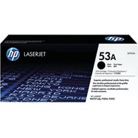 HP 53A Original Black Toner Cartridge - HP LaserJet P Series Toner Cartridges - HP LaserJet P2015 Toner Cartridges