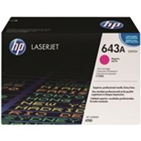 HP 643A Original Magenta Toner Cartridge - HP Color LaserJet Series Toner Cartridges - HP Color LaserJet 4700 Toner Cartridges