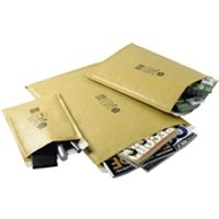AirKraft Size 7 Bubble Lined Mailer Gold (Pack of 100) MAKC99010