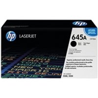 HP 645A Original Black Toner Cartridge - HP Color LaserJet Series Toner Cartridges - HP Color LaserJet 5550 Toner Cartridges