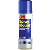 3M Scotch® SprayMount Adhesive Spray 400 ml 1 Can/Pack - Spray Adhesives - Permanent Adhesives