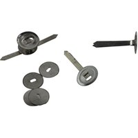 ValueX 38mm Tinned Steel Paper Binders and Washer Pack 200 36331