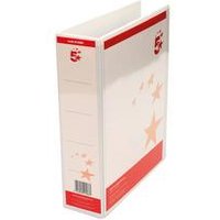Pres Lever Arch File A4 PP 58MM WHT - Lever Arch Files - Presentation Files
