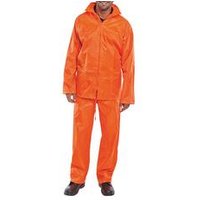 Beeswift Nylon B-Dri Weatherproof Suit Orange 5XL NBDSOR5xL BSW20323