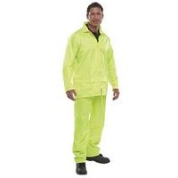 Beeswift Nylon B-Dri Weatherproof Suit Saturn Yellow 4XL NBDSSY4XL