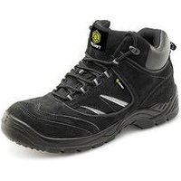 Beeswift Click Lace Up S1 Safety Trainer Boots 1Pr Black 6 CDDTBBL06