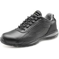 Beeswift Click Double Density S1 Leather Upper Trainer Shoe Black 3