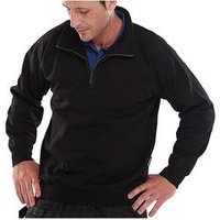Beeswift Quarter Zip Sweatshirt Black M CLQZSSBLM
