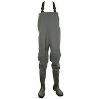 Dunlop PVC Non-Safety Chest Wader 1Pr Green 12 PCW12