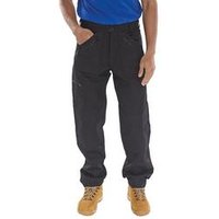 Beeswift Click Action Work Trousers Black 48T AWTBL48T