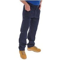 Beeswift Click Action Work Trousers Navy Blue 32T AWTN32T